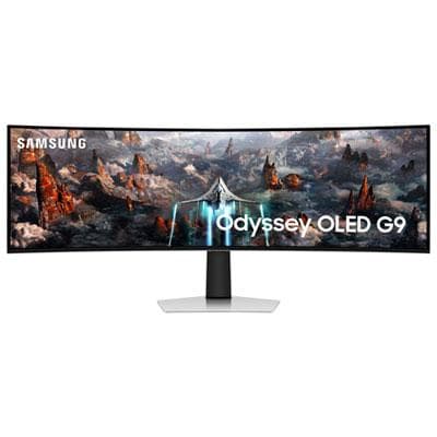 شاشة Samsung Odyssey OLED G9 المنحنية