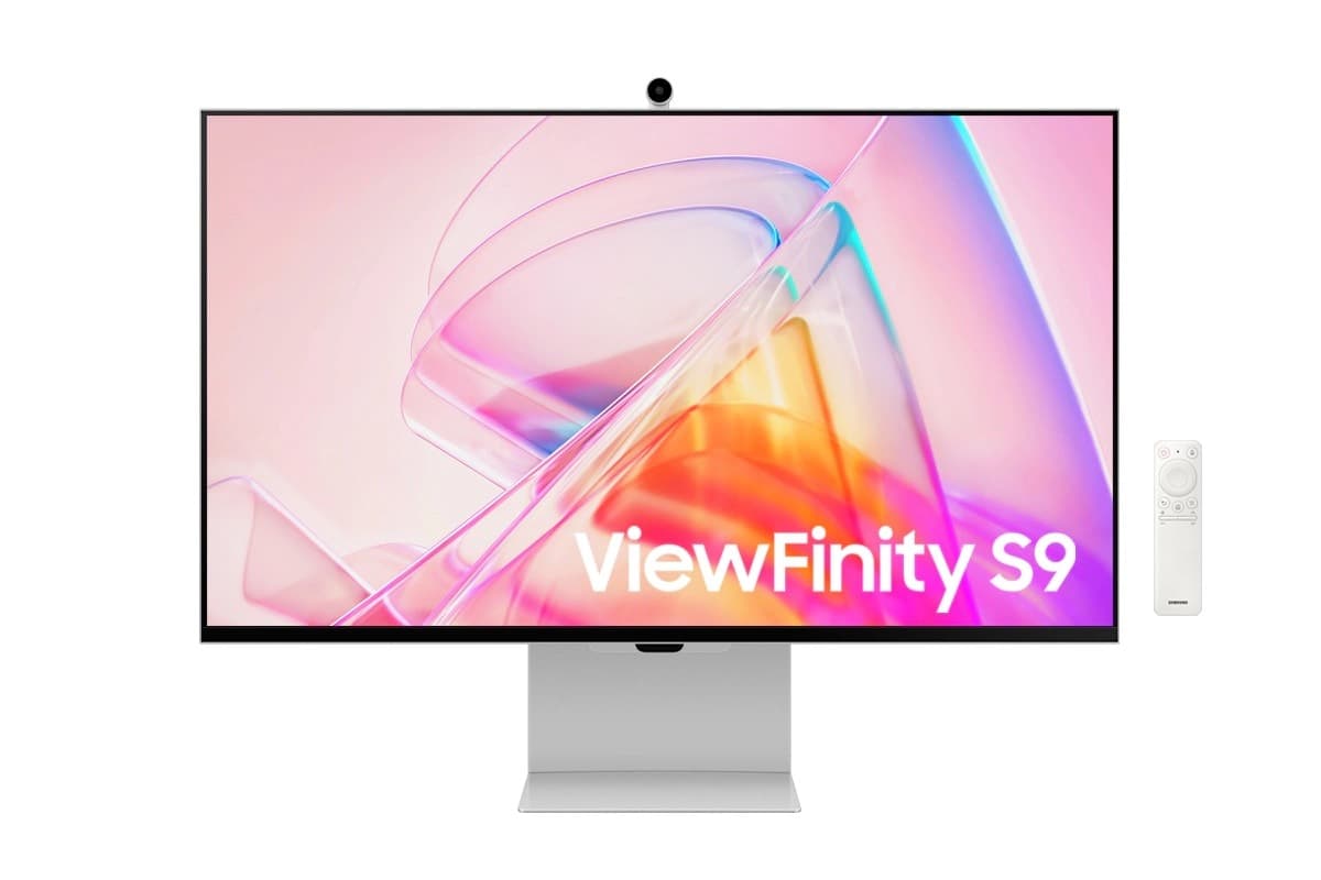 شاشة Samsung ViewFinity S9 مقاس 27 بوصة من الأمام
