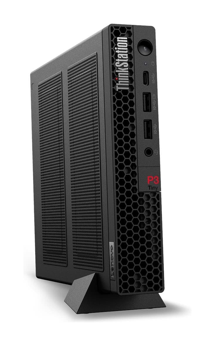 محطة عمل ThinkStation P3 Tiny الصغيرة