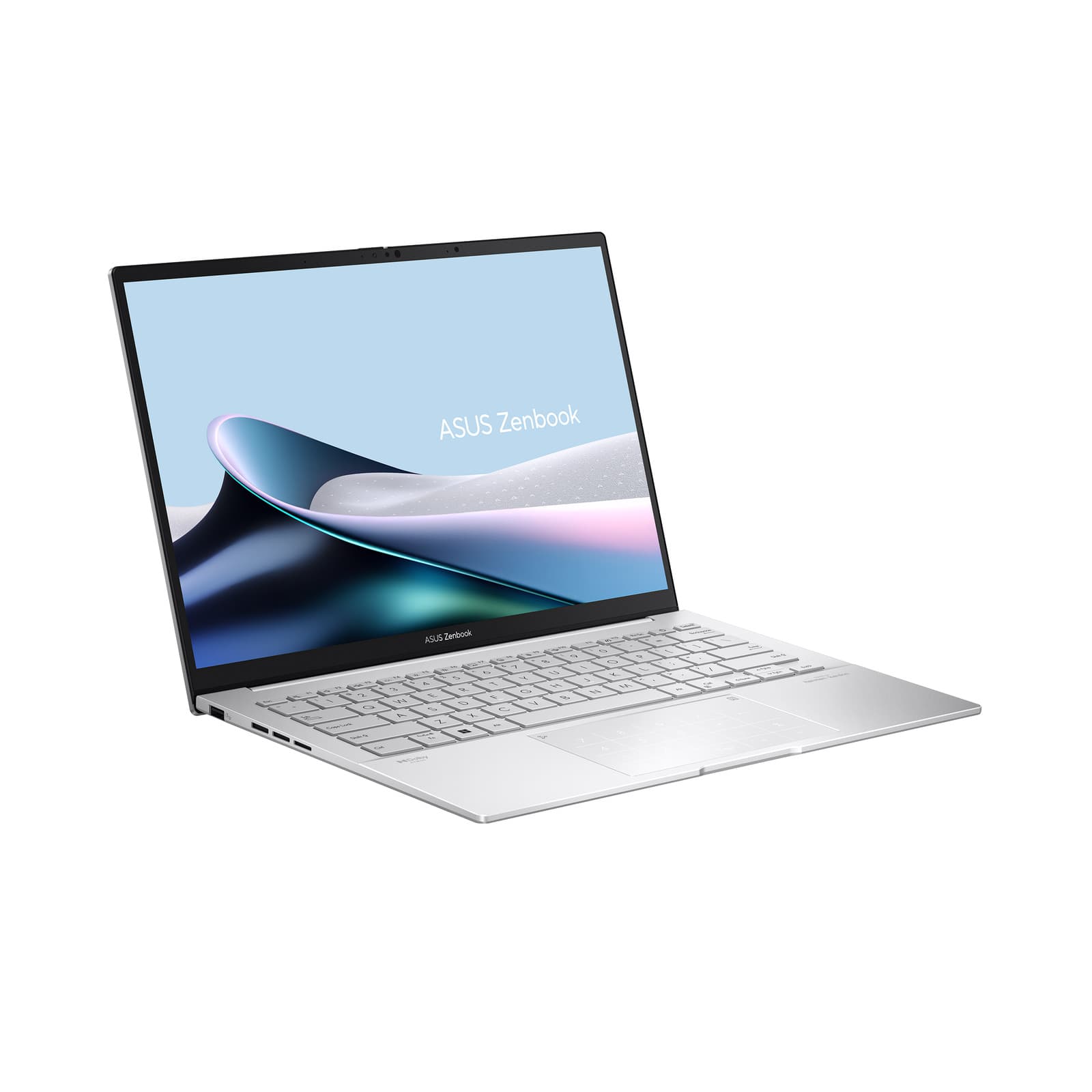 لابتوب ASUS Zenbook 14 OLED مفتوح